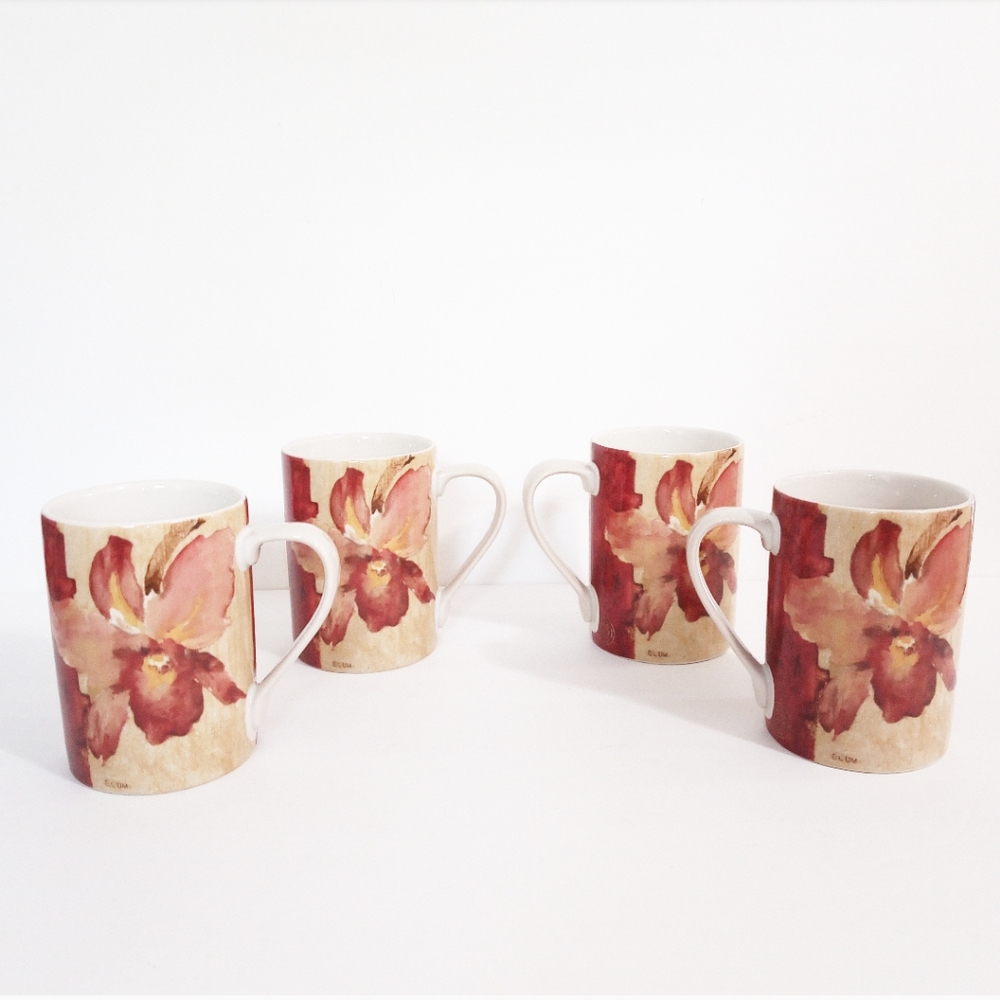 Cheri Blum for 222 Fifth Chinoiserie Mugs